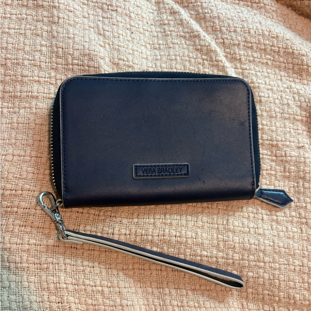 Vera Bradley Midnight Blue Wristlet